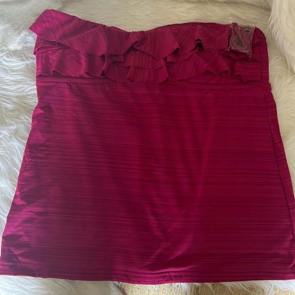 Mossimo pink  Swin top size L/g